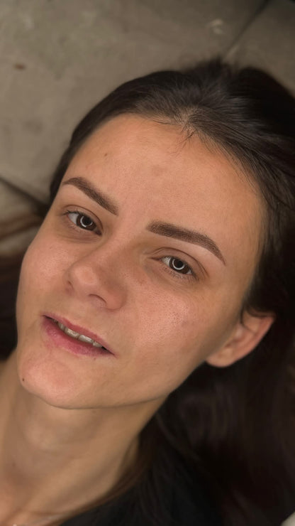 Пудра вежди